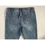 Soft Surroundings  Elastic Waist Hight Rise Straight Pull On Jeans Size P Lg Photo 4