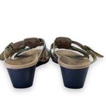 Vionic Park Radia Snakeprint Triple Strap Orthotic Sandals in Mint Snake Size 8 Photo 9