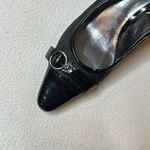 Etienne Aigner Black Kitten Heel Slingback Strap Photo 4