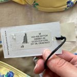 We Wore What NWT , BIKINI, Golden Hour Floral, Underwide Top, High Rise Bottom med Photo 6