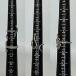 4 Pieces Silver Tone Snakes Ring Set Photo 2