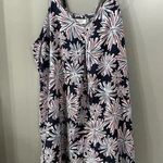 Crown & Ivy  Dress Firework Red White and Cute Flyback Size XL July 4th Photo 0