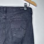 AG Adriano Goldschmied Rustic Black The Legging Ankle Skinny Raw Hem Jeans Photo 6