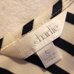 Charming Charlie 's navy & white striped romper Photo 4