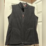 Woolrich Women's small black  fleece vest. Two pockets Photo 0