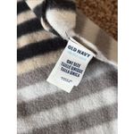 Old Navy  Lot Bundle of 2 Neutral Striped Fleece Infinity Scarves Neck Warmer Photo 7