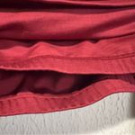 Beyond Yoga Heather Rib Frame Cropped pullover top in Red/Rosewood size small Photo 14