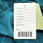 Moulinette Soeurs Anthropologie NWT Teal Green Fluttered Scrollwork Mini Dress Photo 7