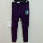 Columbia  Weekend Adventure Norwood 7/8 Leggings Purple Black Aztec Print Small Photo 3