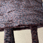 E|N Expressions NYC | Chocolate Brown Faux Fur Leopard Tote Bag Photo 7