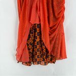 CAbi  Play Day Flip Dress Reversible Floral Polka Dot Sleeveless Fit & Flare Mesh Photo 11