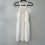 Lilly Pulitzer Lily Pulitzer Kinley Resort White Tropical Fruit Lace Halter Dress Photo 4
