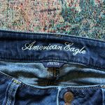 American Eagle  Outfitters Blue Ankle Cropped Denim Jeans Stretch Artist SZ 8 Y2K Photo 14