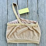 Suboo coco cami top gold knit fabric one shoulder lurex extra small Size XS Photo 5