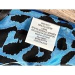 Spiegel  Modern Straight Blue Cheetah Print‎ Lined Pencil Skirt 10 Colorful Photo 7