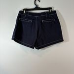 Forever 21 Navy Blue Utility Shorts Patch Pockets Contrasting Stitching Size L Photo 2