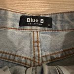 Rhinestone Denim Shorts Blue Photo 2