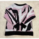 Anthropologie Printed Eyelash Button Down Cardigan Sweater Size S Photo 2