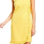 Trina Turk  Sunlight Ruffle Trim Dress size 4 Photo 0