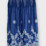 Lapis Convertible Maxi Skirt Dress OS Boho Gypsy Whimsical Cottagecore Fairy Blue Size undefined Photo 0