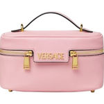 Versace  NWOT Tag Vanity Bag in Pink w/Gold Hardware Photo 0