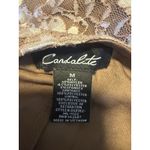 Candalite Whimsi Sequin Boho Fairy Fall Midi Lace Y2K Party Dress Medium Brown Bling Photo 6