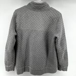 Patagonia  Organic Cotton Quilt Snap-T Pullover Sweatshirt Outdoor Gray Black M Photo 12