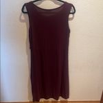 Bearsland Nursing Deep Purple Sleeveless Dress Size L Photo 4