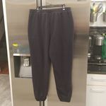 Zella ππ Cozy Up Polar Fleece Sweatpants ~ High Rise Black Large L NWT Photo 9