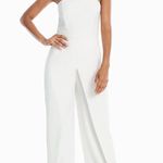 White House | Black Market  Convertible Strapless Split-Leg Jumpsuit Photo 0