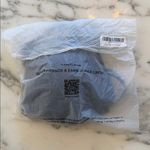 Quince NWT  Women's Scoop Neck Bikini Top Navy Blue Size XL Photo 6