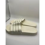 Adidas Cloudfoam Women white Slides Sandals Size 9 Photo 3