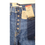 Levi's ribcage straight ankle women W25xL27 button snaps Photo 2