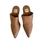Dolce Vita Davina Camel Pointed Toe Slip On Heeled Mules Women’s Size 10 Tan Photo 1