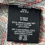 Theory  Marseille Premont Paisley Tieback 100% Silk Tunic Photo 10