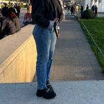 Black Leather Loafers Size 8 Photo 3