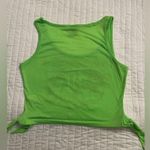 South Padre island cropped tank top Green Photo 2