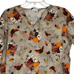 UA Scrubs Thanksgiving Scrub‎ Shirt Size M Photo 1
