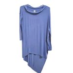 Free People  We The Free Grapevine Long Sleeve Tunic in the color Sky Blue  XS Photo 6