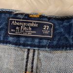 Abercrombie & Fitch Embroidered Denim Mini Skirt Photo 3