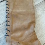 Sundance  At A Glance Tan Suede Leather Lace Up Knee High Boot Size 36/5.5-6 Photo 2