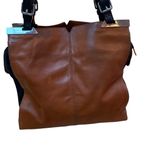 Vince Camuto large two tone leather shoulder bag Photo 2