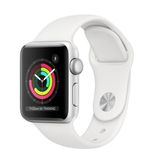 Apple White Silicone  Watch Band Photo 0