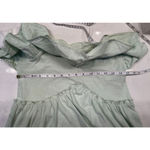 ZARA  cotton jersey midi dress with crochet raffle M Photo 7