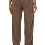 Halara Mid Rise Corduroy Casual Pants in Brown, Size M Photo 1