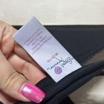 secret treasures  Women’s Black Night Gown Size Medium Photo 4