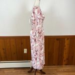 House of Harlow Gorgeous New  1960 Smocked Linen MIDI Dress! Photo 2