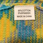 Bodycon Dress lime green yellow Sexy Y2K Halter Sleeveless NWT Sz Large Blue Photo 6