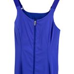 Outdoor Voices  Court Dress L/XL DD Cup Blue Tennis Pickleball Zip Built-in Bra Photo 1