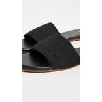 Kaanas Mallow Slide Sandals in Black 9 New with Box Womens Flats Slides Photo 2
